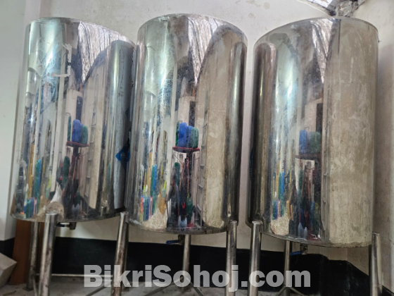 Stainless steel 304 storage Tank